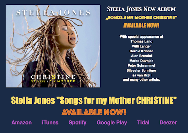 Promo Stella Jones SONGS 4 MY MOTHER CHRISTINE